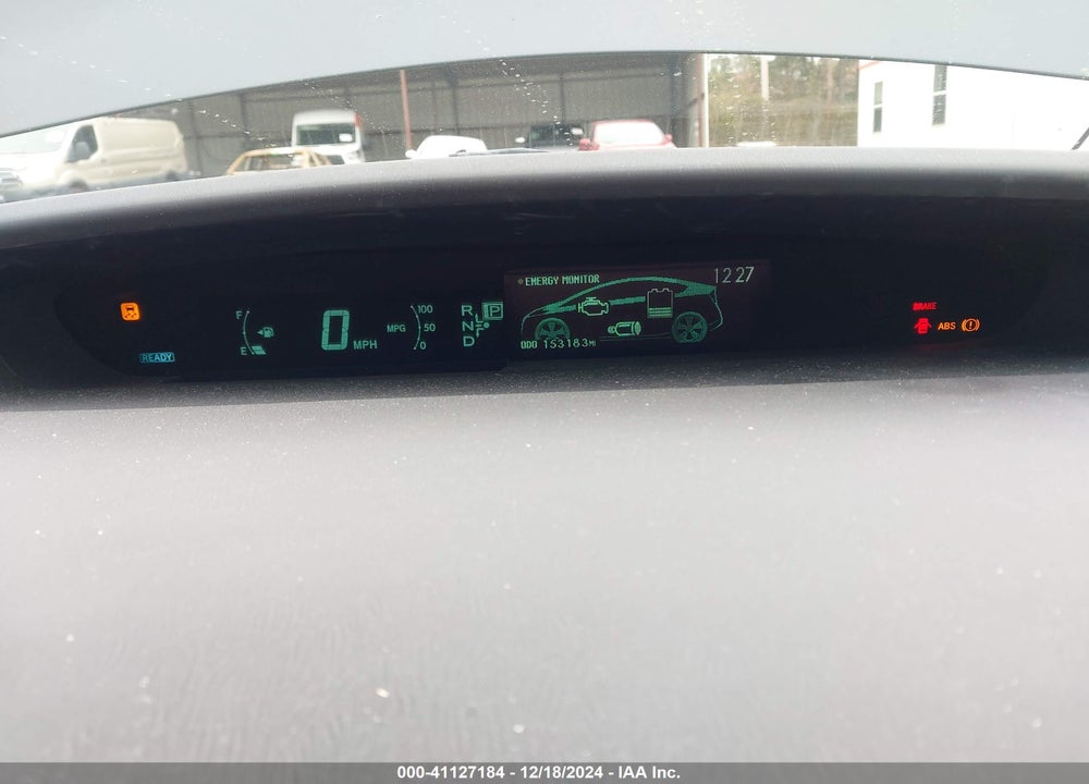 2011 TOYOTA PRIUS TWO VIN: JTDKN3DU6B0298145