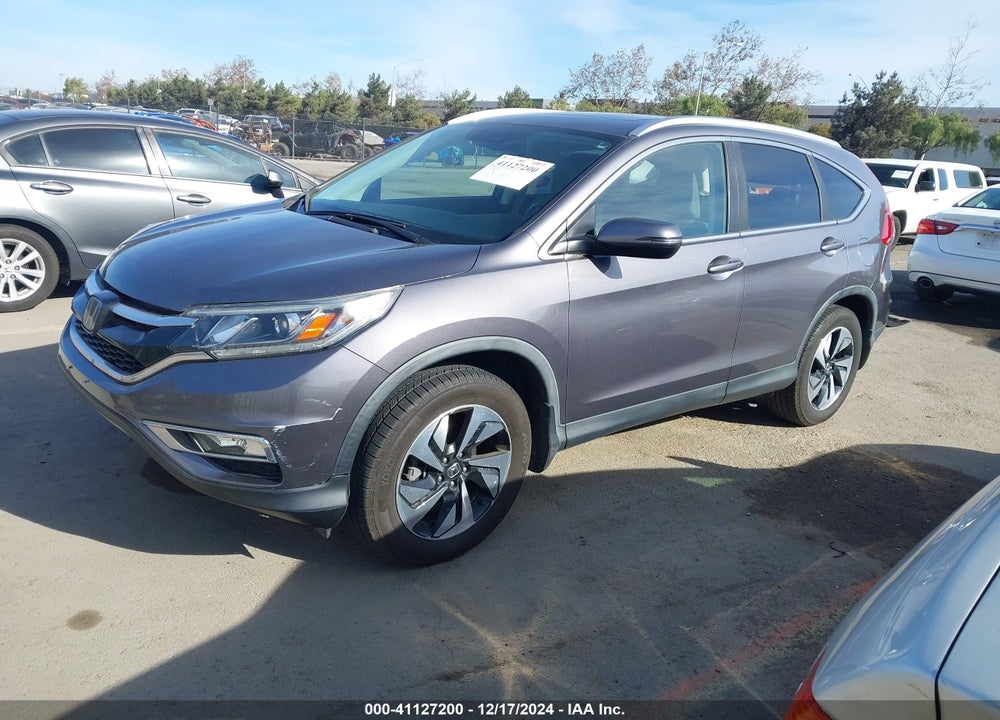 2015 HONDA CR-V TOURING VIN: 5J6RM4H96FL127049