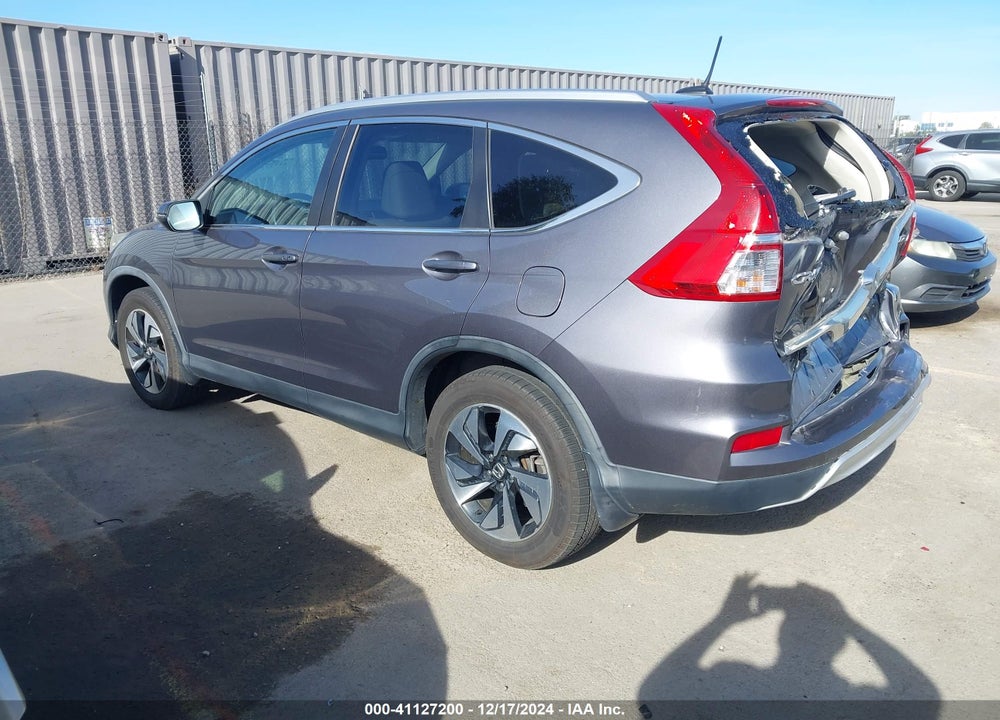 2015 HONDA CR-V TOURING VIN: 5J6RM4H96FL127049