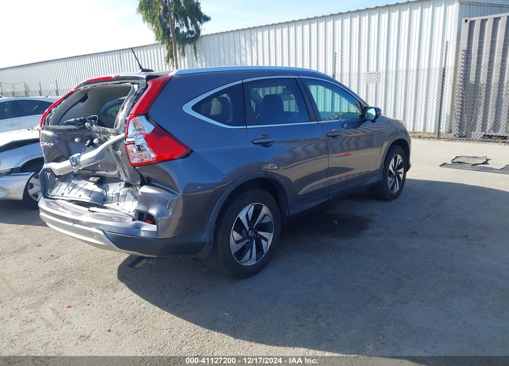 2015 HONDA CR-V TOURING VIN: 5J6RM4H96FL127049