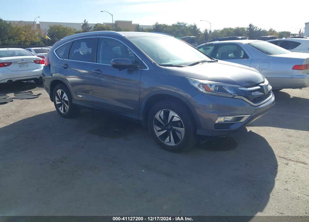 2015 HONDA CR-V TOURING VIN: 5J6RM4H96FL127049