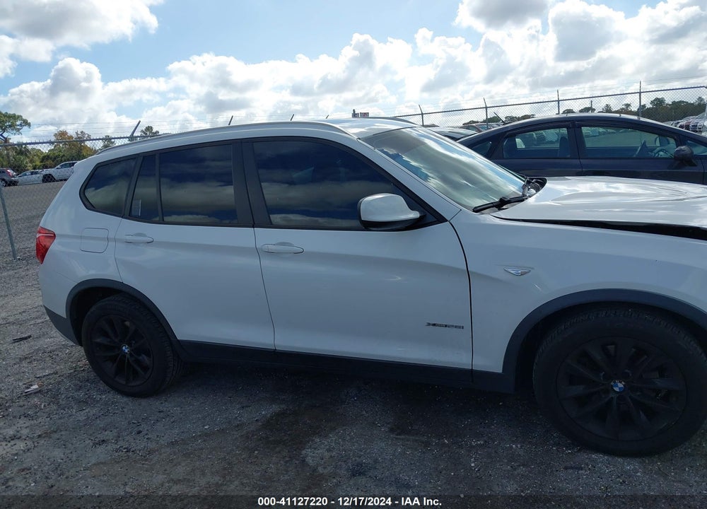2014 BMW X3 XDRIVE28I VIN: 5UXWX9C54E0D20027