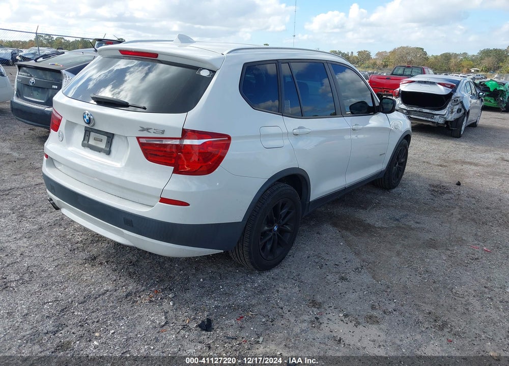 2014 BMW X3 XDRIVE28I VIN: 5UXWX9C54E0D20027