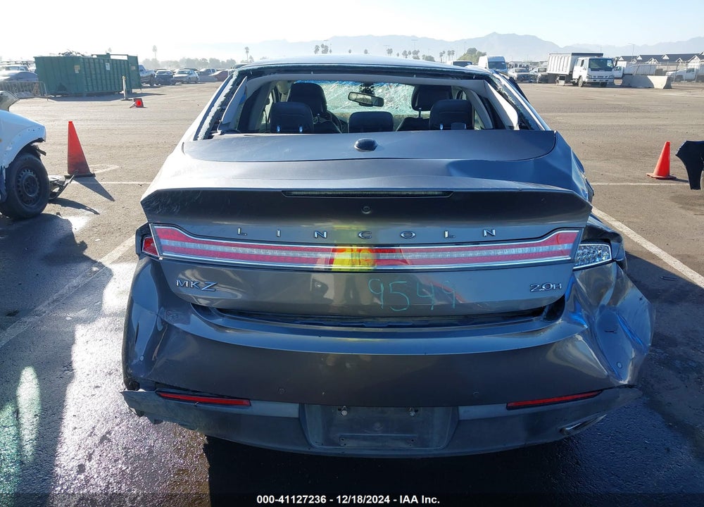2014 LINCOLN MKZ HYBRID VIN: 3LN6L2LU9ER829549
