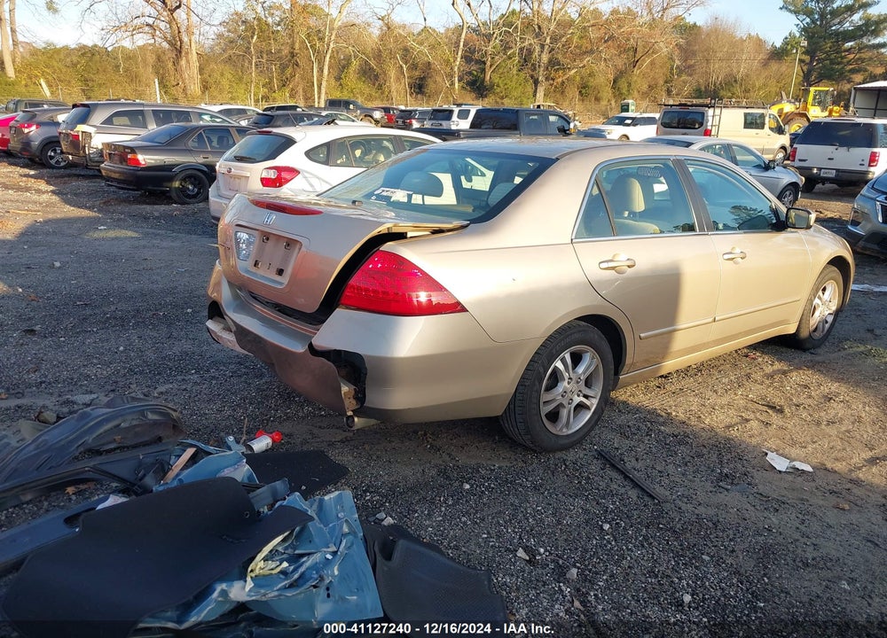 2007 HONDA ACCORD 2.4 EX VIN: 1HGCM56747A072313
