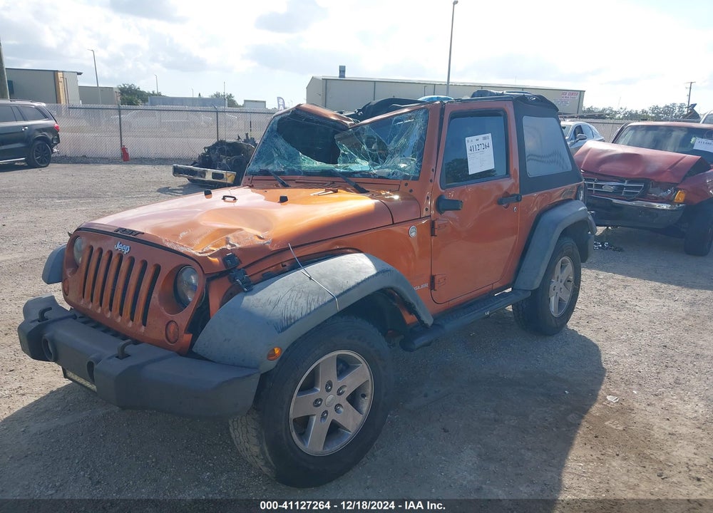 2010 ANGLER JEEP WR SPORT VIN: 1J4AA2D15AL226089