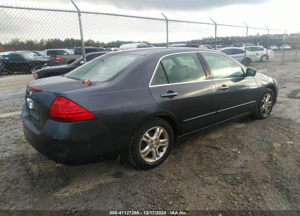 2006 HONDA ACCORD 2.4 EX VIN: 1HGCM56756A175321