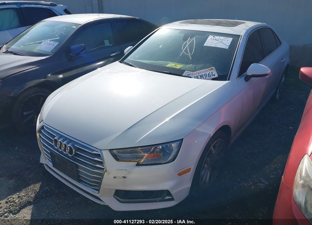 2019 AUDI A4 VIN: WAUGMAF46KN001398