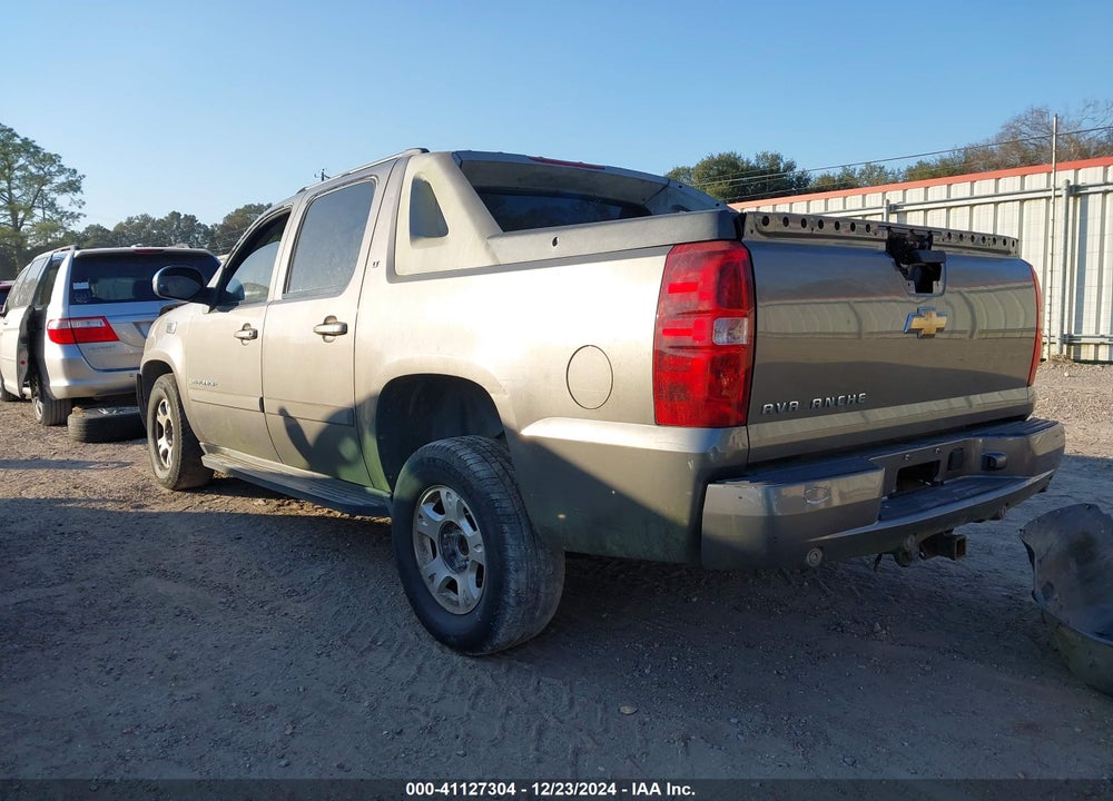 2007 CHEVROLET AVALANCHE 1500 VIN: 3GNEC12J17G128866