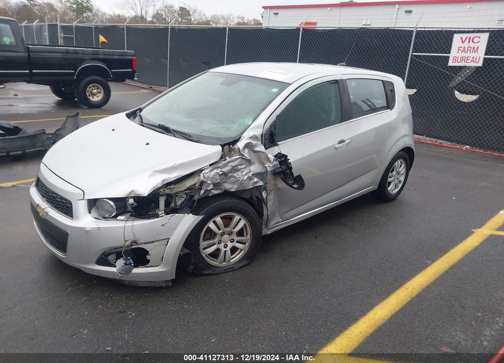 2012 CHEVROLET SONIC 2LT VIN: 1G1JC6SH4C4168358