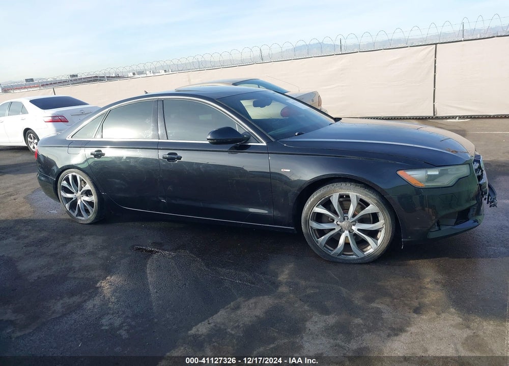 2014 AUDI A6 2.0T PREMIUM VIN: WAUGFAFC5EN054597
