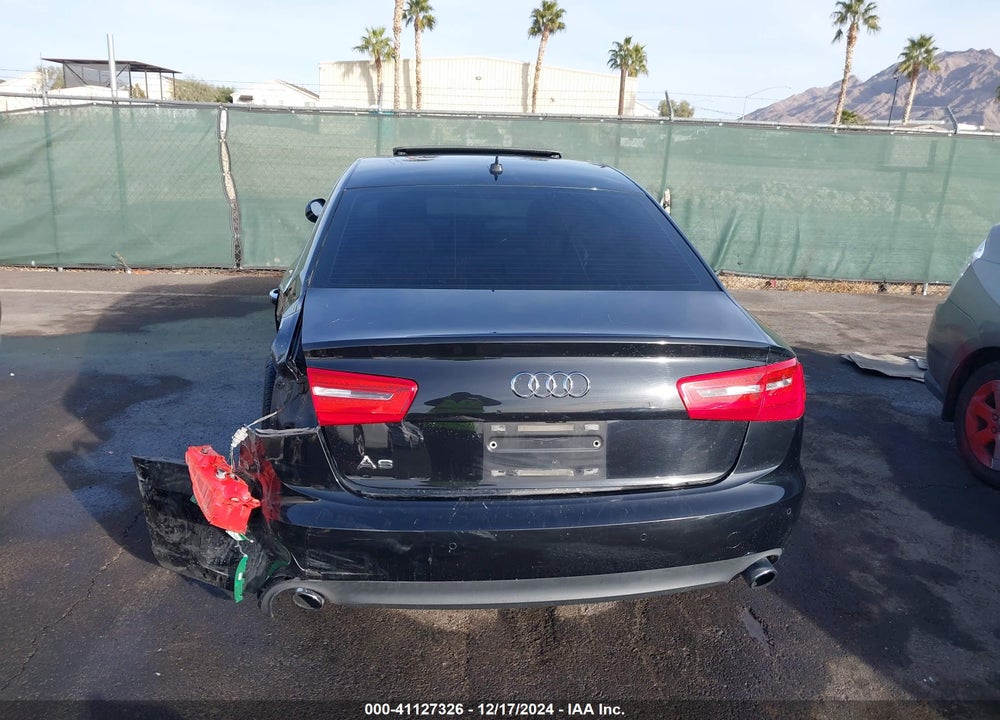 2014 AUDI A6 2.0T PREMIUM VIN: WAUGFAFC5EN054597