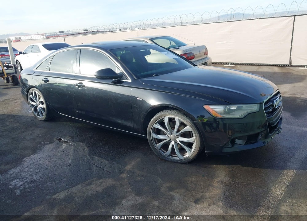 2014 AUDI A6 2.0T PREMIUM VIN: WAUGFAFC5EN054597
