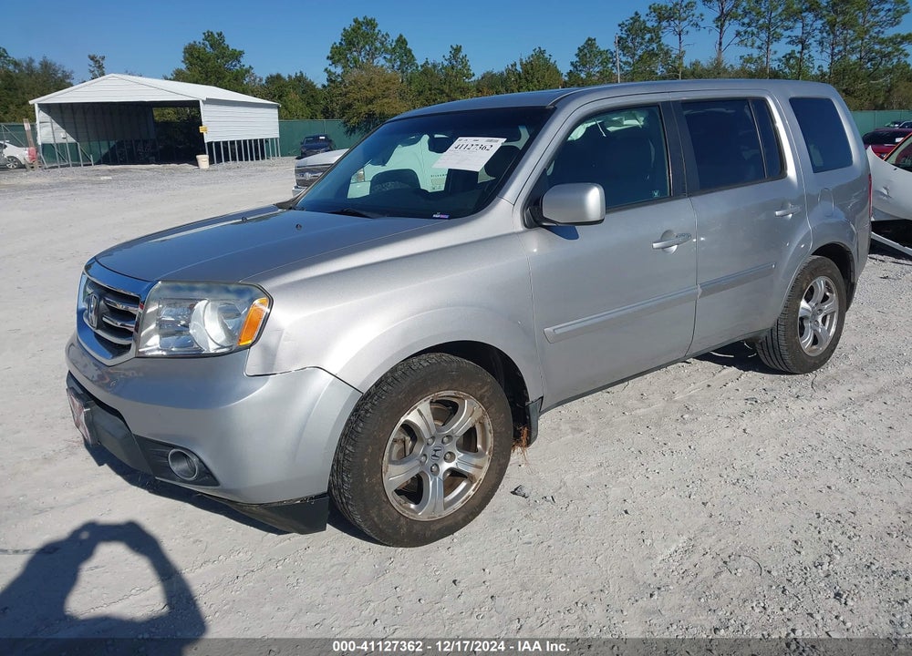 2012 HONDA PILOT EX-L VIN: 5FNYF3H75CB025082