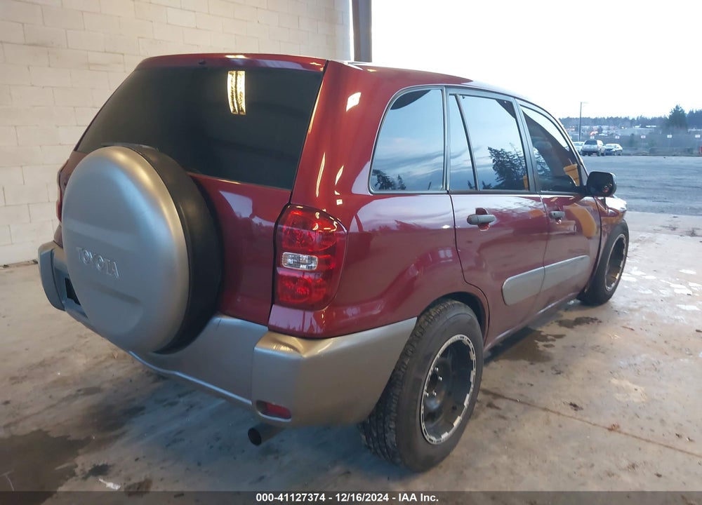 2005 TOYOTA RAV4 VIN: JTEGD20V850079298