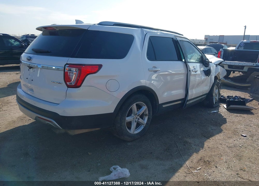 2016 FORD EXPLORER XLT VIN: 1FM5K7D85GGA03837
