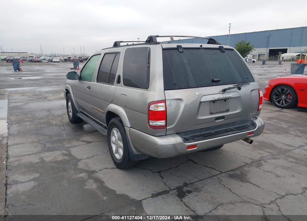 2001 NISSAN PATHFINDER LE VIN: JN8DR09YX1W587651