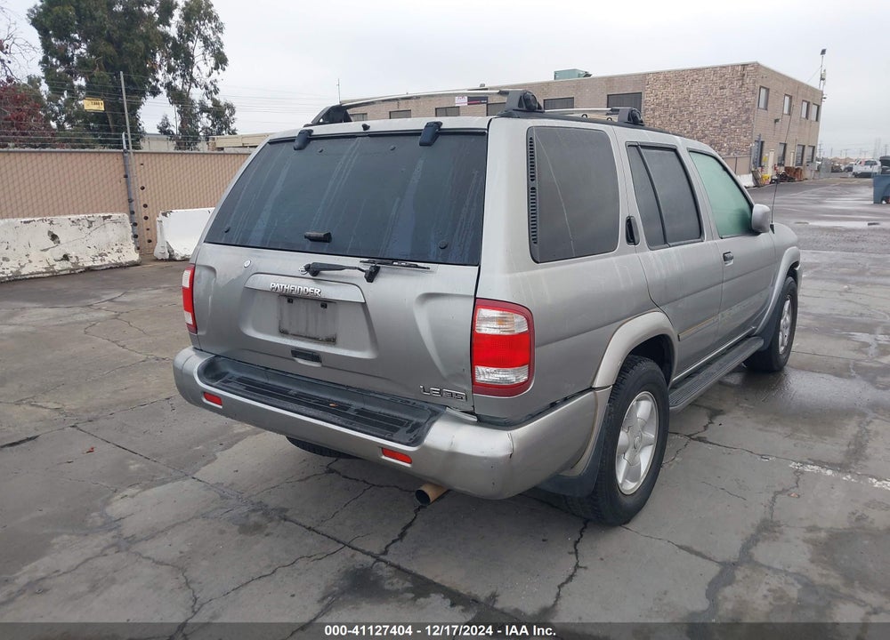2001 NISSAN PATHFINDER LE VIN: JN8DR09YX1W587651