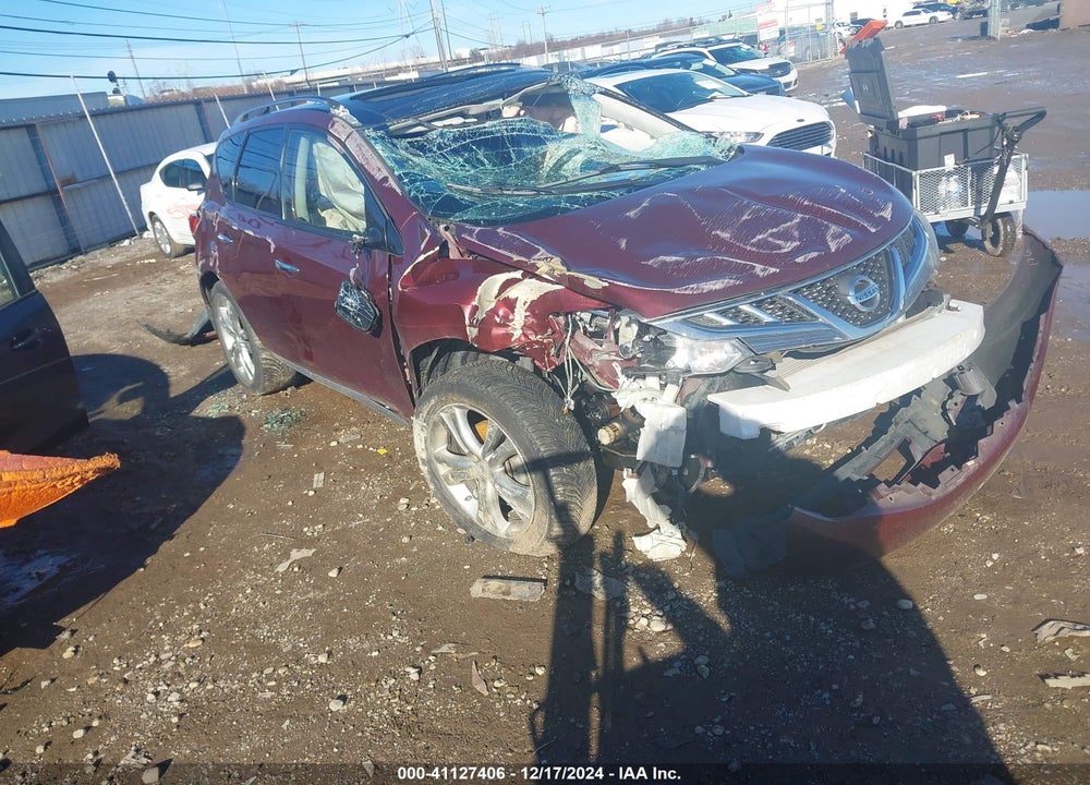 2011 NISSAN MURANO LE VIN: JN8AZ1MW4BW168775