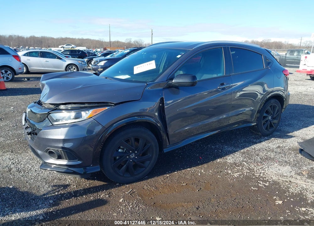 2022 HONDA HR-V AWD SPORT VIN: 3CZRU6H15NM710554