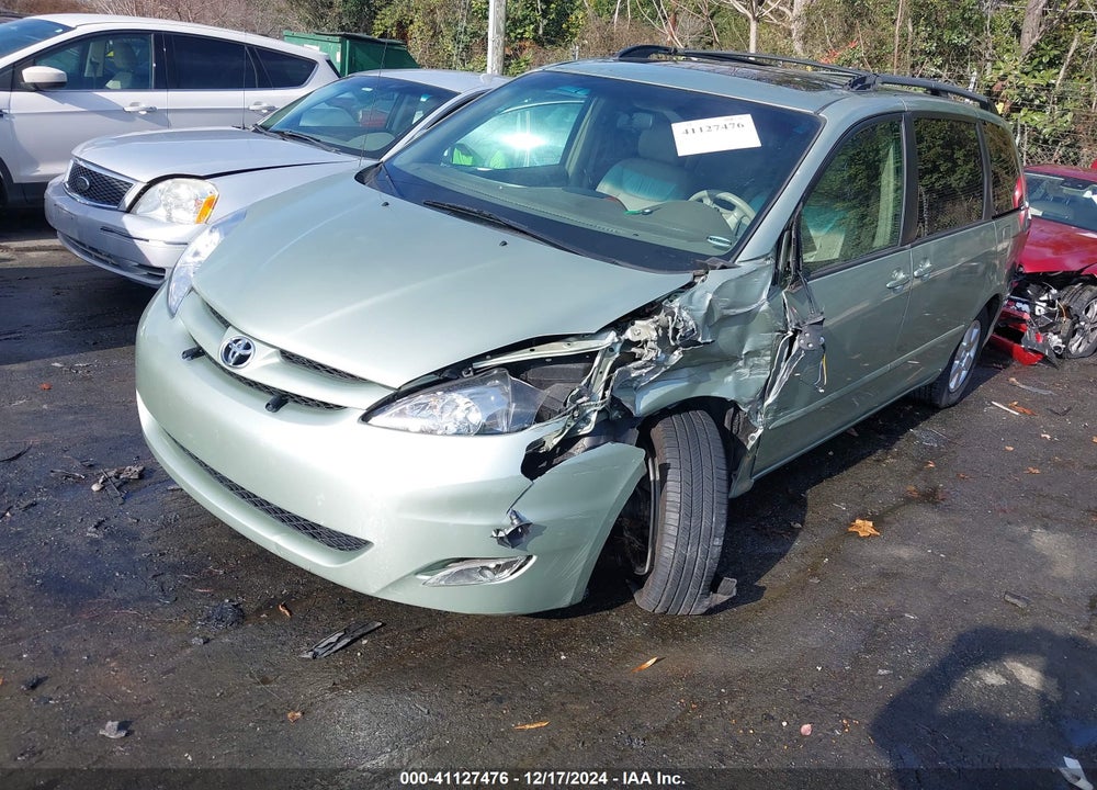 2008 TOYOTA SIENNA XLE VIN: 5TDZK22C18S166900