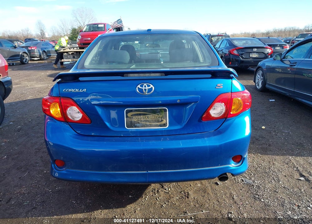 2010 TOYOTA COROLLA S VIN: 2T1BU4EE6AC427778