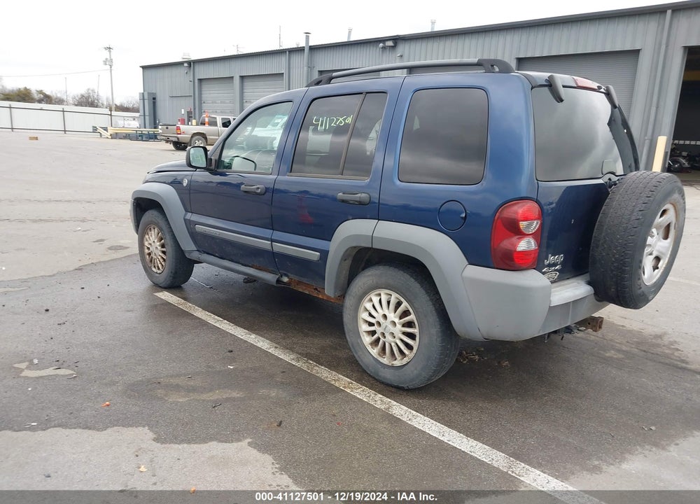 2005 JEEP LIBERTY SPORT VIN: 1J4GL48KX5W587924