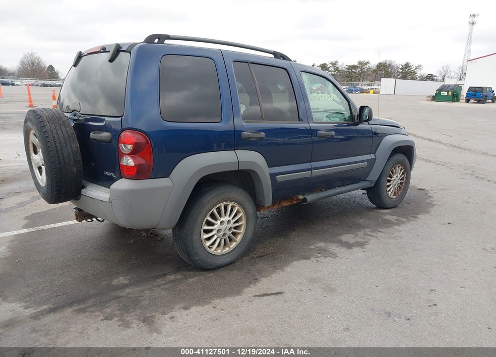2005 JEEP LIBERTY SPORT VIN: 1J4GL48KX5W587924