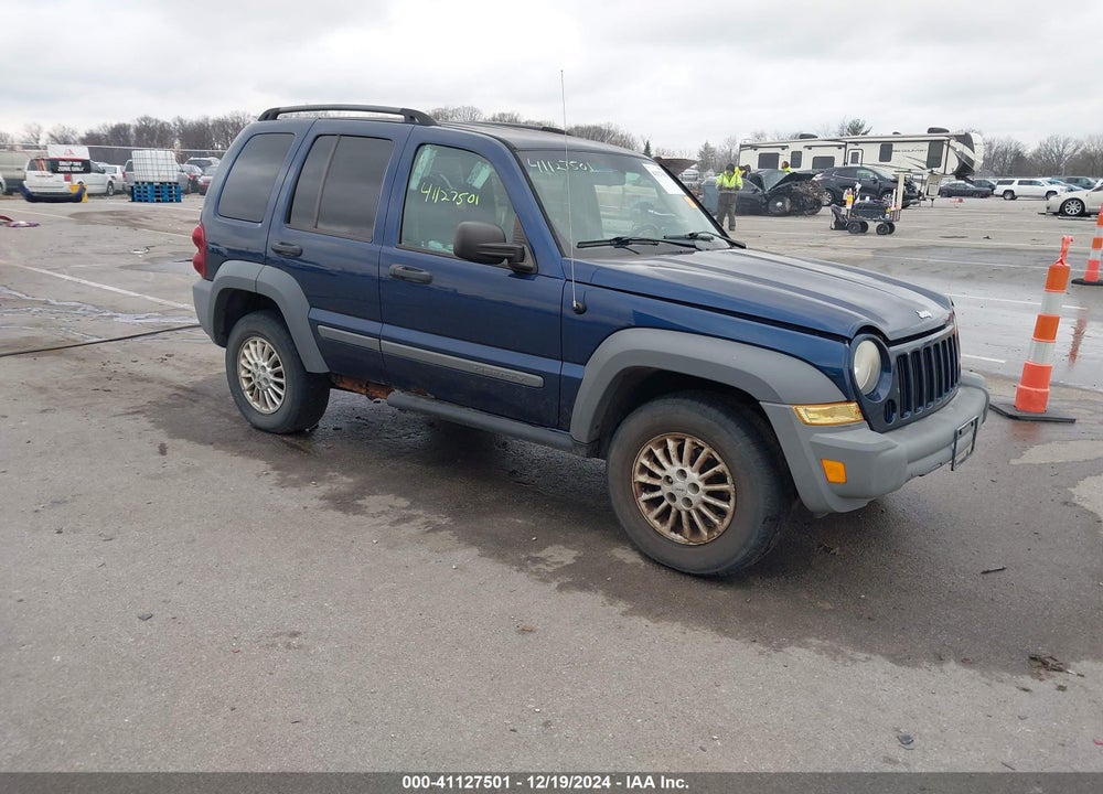 2005 JEEP LIBERTY SPORT VIN: 1J4GL48KX5W587924