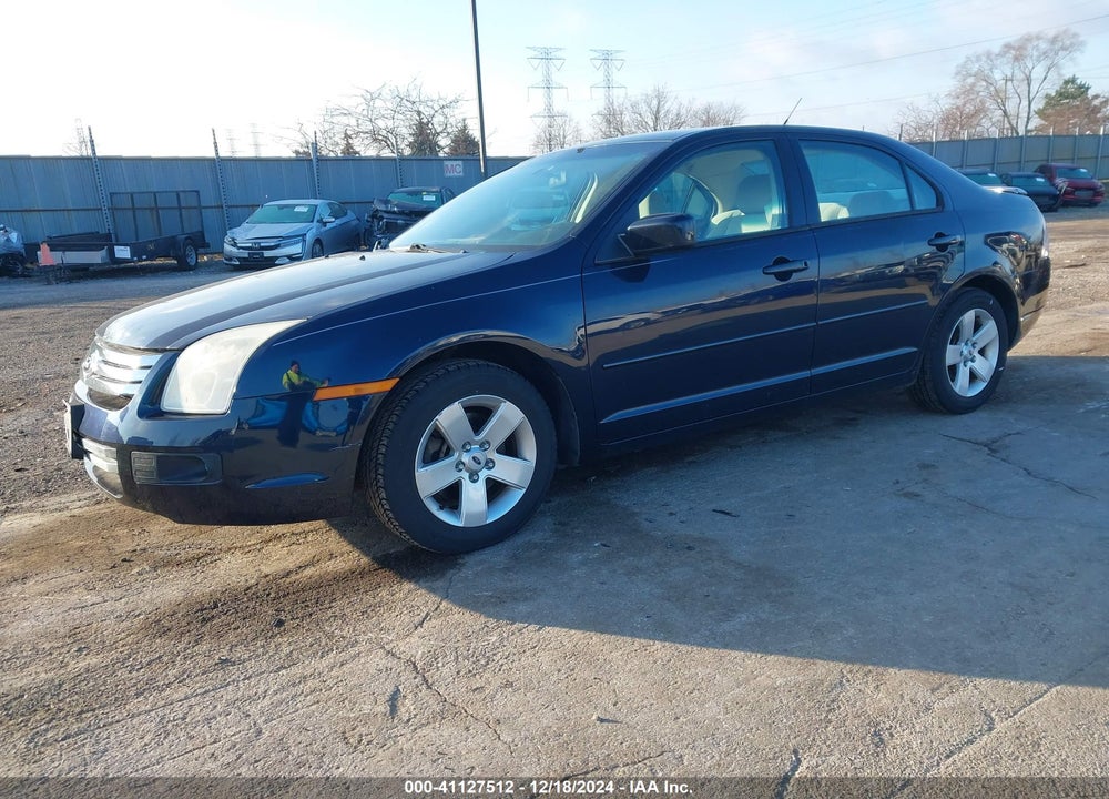 2008 FORD FUSION SE VIN: 3FAHP07Z18R147500