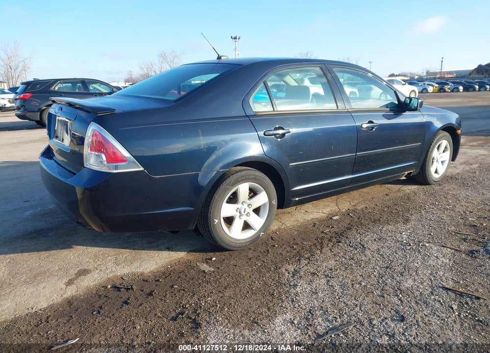 2008 FORD FUSION SE VIN: 3FAHP07Z18R147500