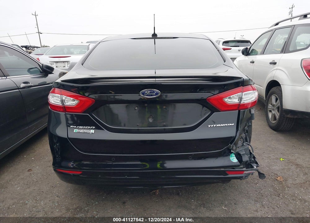 2016 FORD FUSION ENERGI TITANIUM VIN: 3FA6P0SU2GR229947
