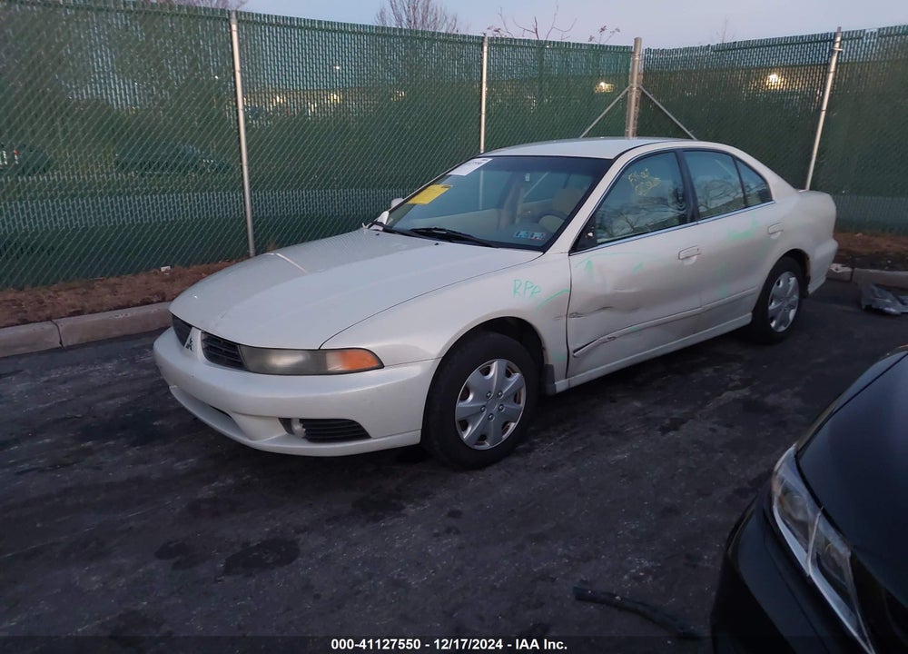 2002 MITSUBISHI GALANT ES/LS VIN: 4A3AA46G62E048408
