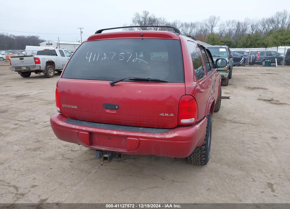 1998 DODGE DURANGO SLT VIN: 1B4HS28Y2WF189255
