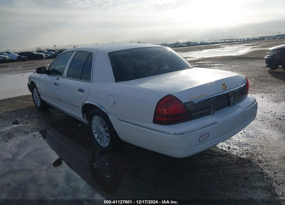 2009 MERCURY GRAND MARQUIS LS (FLEET ONLY) VIN: 2MEHM75V89X616711
