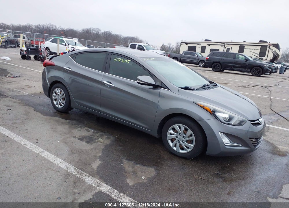 2014 HYUNDAI ELANTRA LIMITED VIN: 5NPDH4AE3EH509974