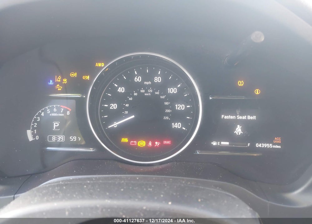 2021 HONDA HR-V AWD EX VIN: 3CZRU6H5XMM716464