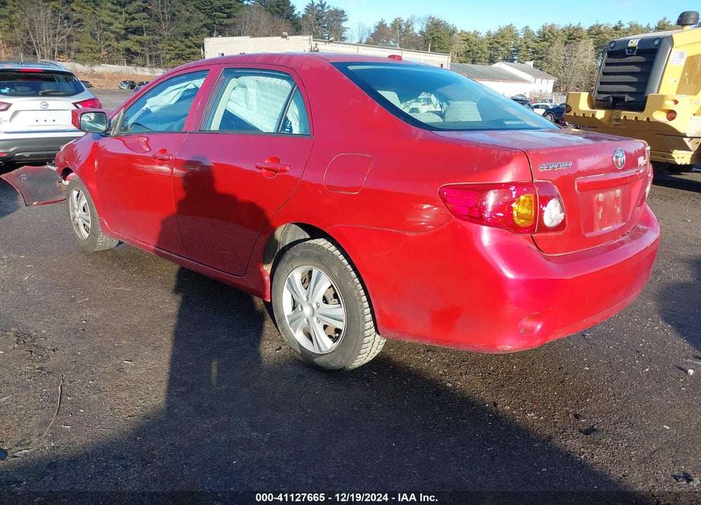 2009 TOYOTA COROLLA LE VIN: JTDBL40E599037377