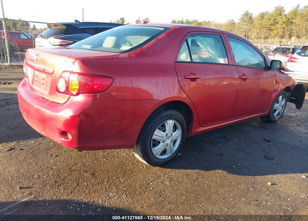 2009 TOYOTA COROLLA LE VIN: JTDBL40E599037377