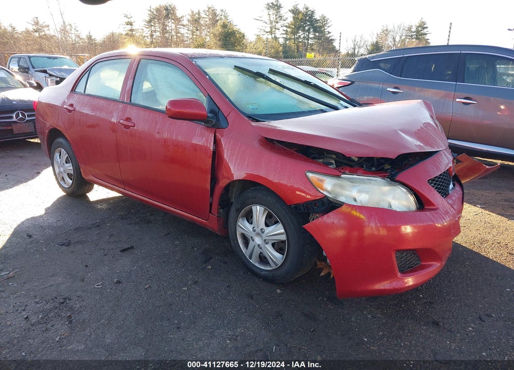 2009 TOYOTA COROLLA LE VIN: JTDBL40E599037377