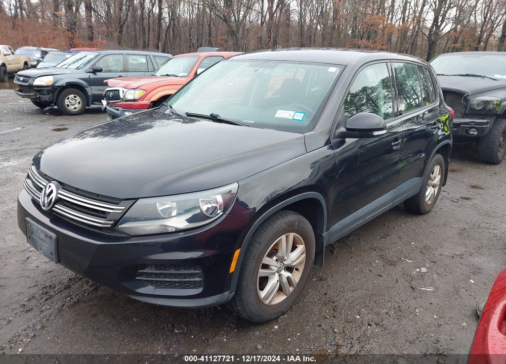 2014 VOLKSWAGEN TIGUAN S VIN: WVGBV3AX1EW517217
