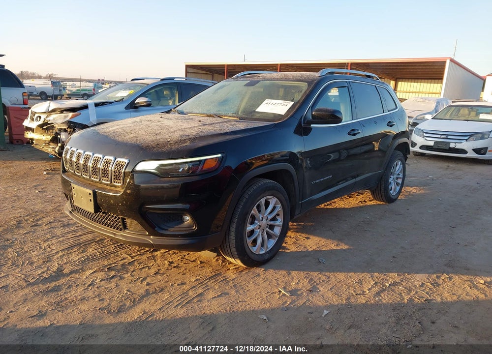 2019 CHEROKEE JEEP  LATITUDE 4X4 VIN: 1C4PJMCXXKD254578
