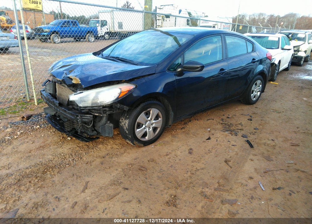 2016 KIA FORTE VIN: KNAFK4A61G5565642