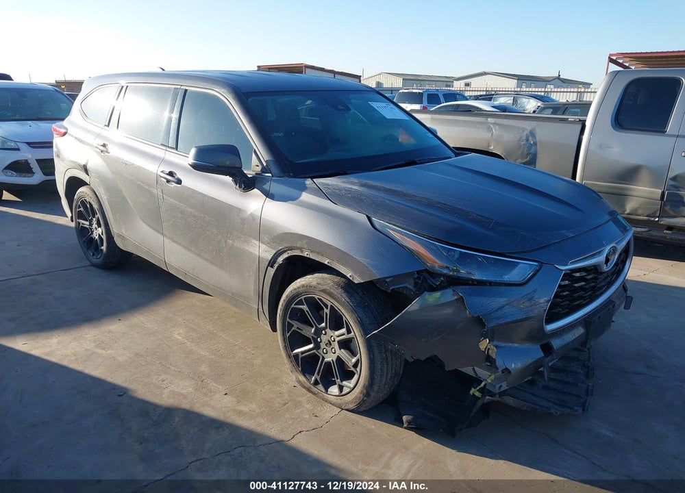 2022 TOYOTA HIGHLANDER L VIN: 5TDCZRAHXNS117987