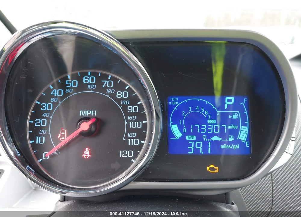 2014 CHEVROLET SPARK LS AUTO VIN: KL8CB6S98EC472127