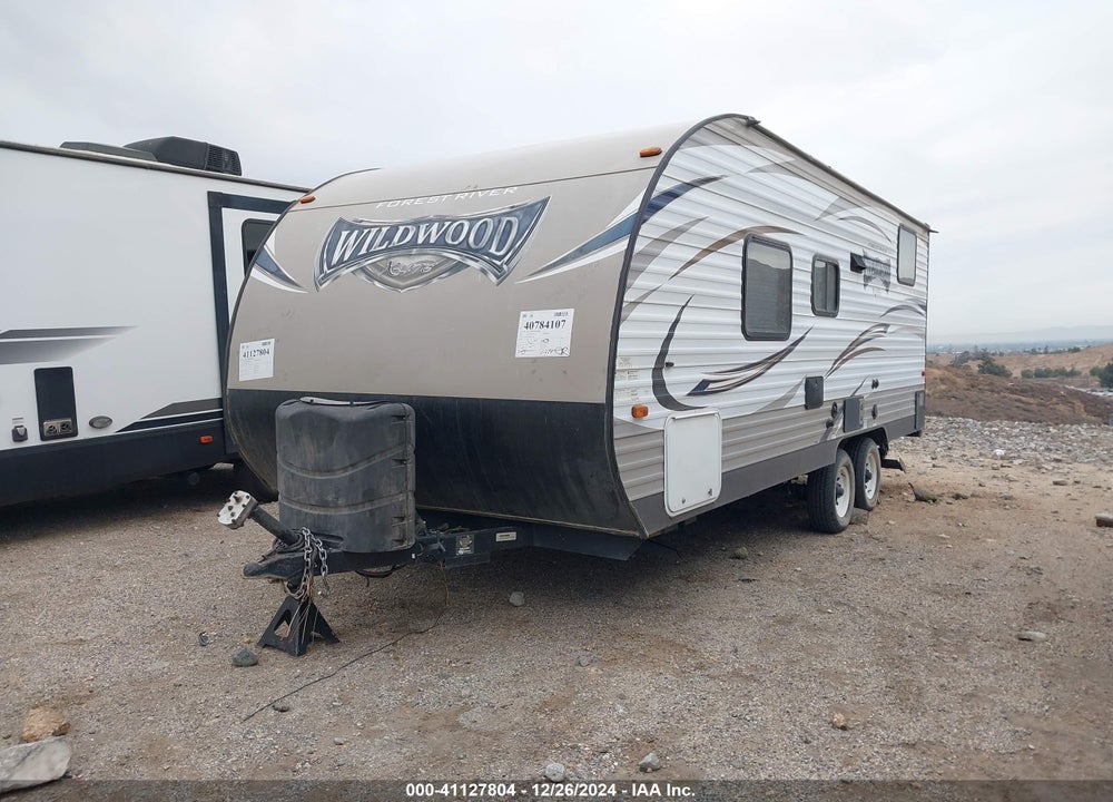 2017 FOREST RIVER WILDWOOD VIN: 4X4TWDV26HE031582