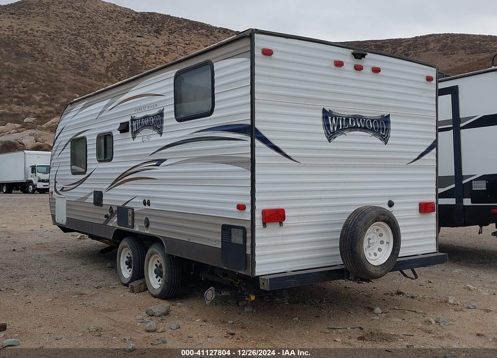 2017 FOREST RIVER WILDWOOD VIN: 4X4TWDV26HE031582