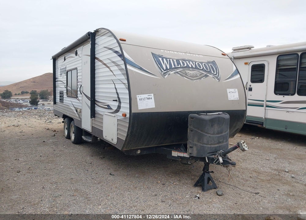 2017 FOREST RIVER WILDWOOD VIN: 4X4TWDV26HE031582