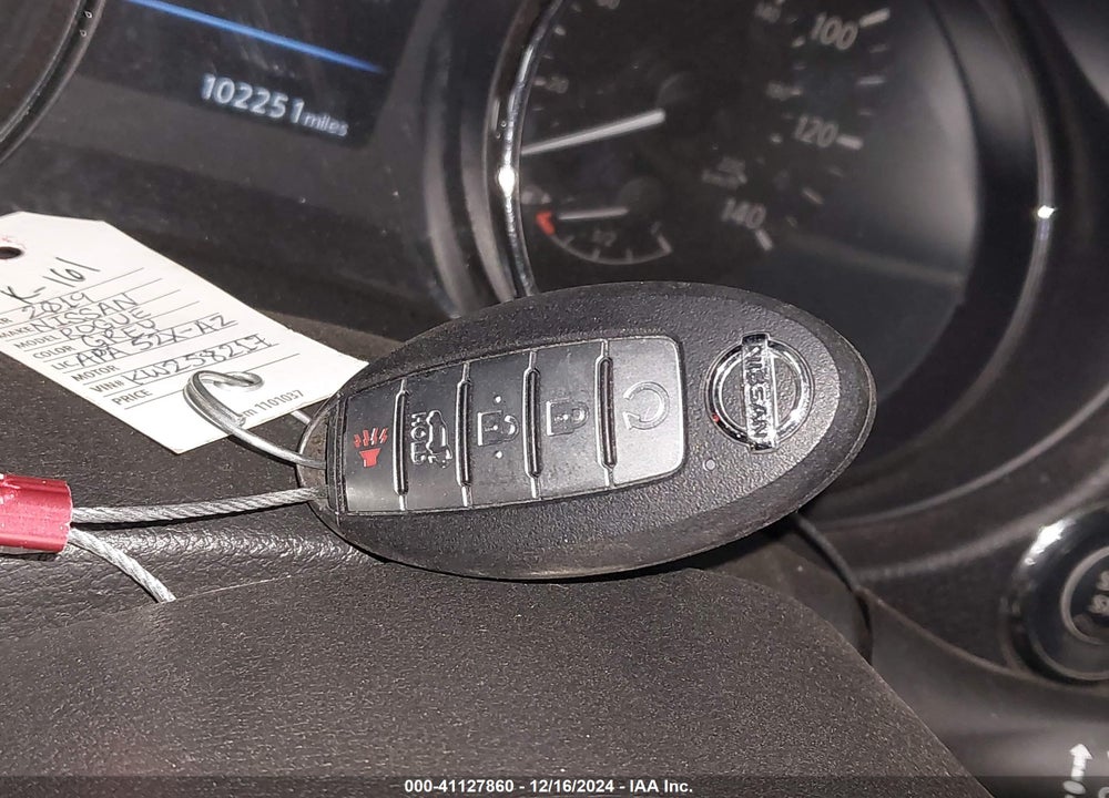 2019 NISSAN ROGUE SV VIN: JN8AT2MT8KW258217