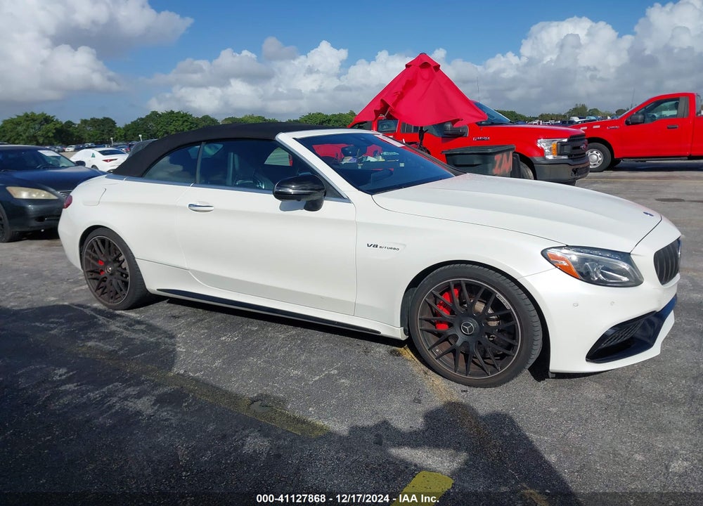 2017 MERCEDES-BENZ AMG C 63 S VIN: WDDWK8HB1HF475874